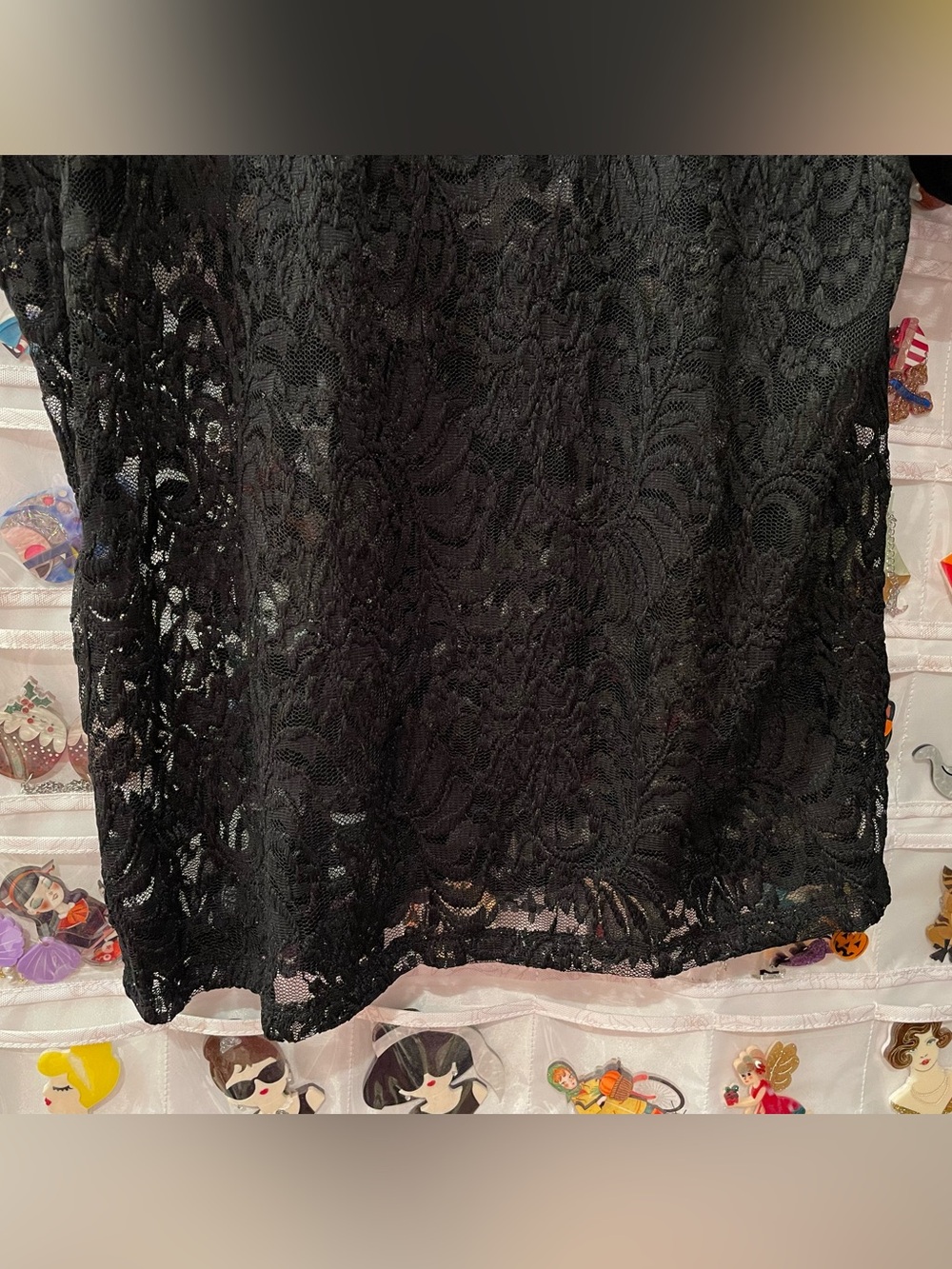 NWOT Torrid black lace top - Picture 12 of 14